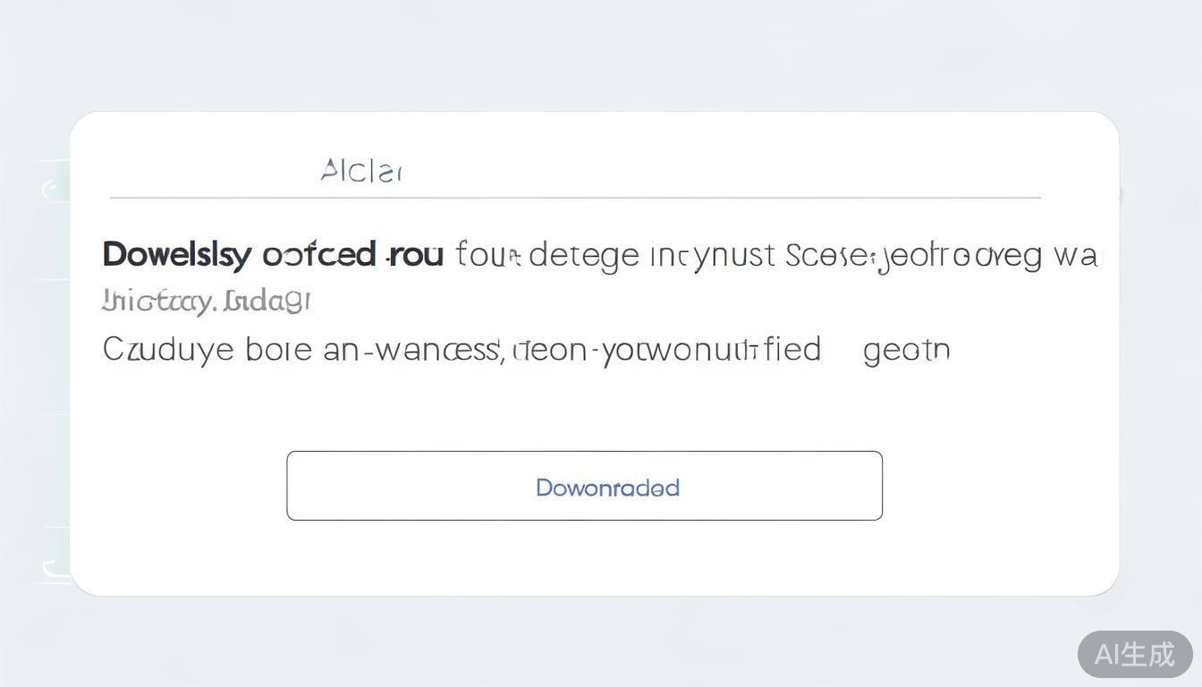 下载安装包
点击下载按钮后，文件通常会保存在预设