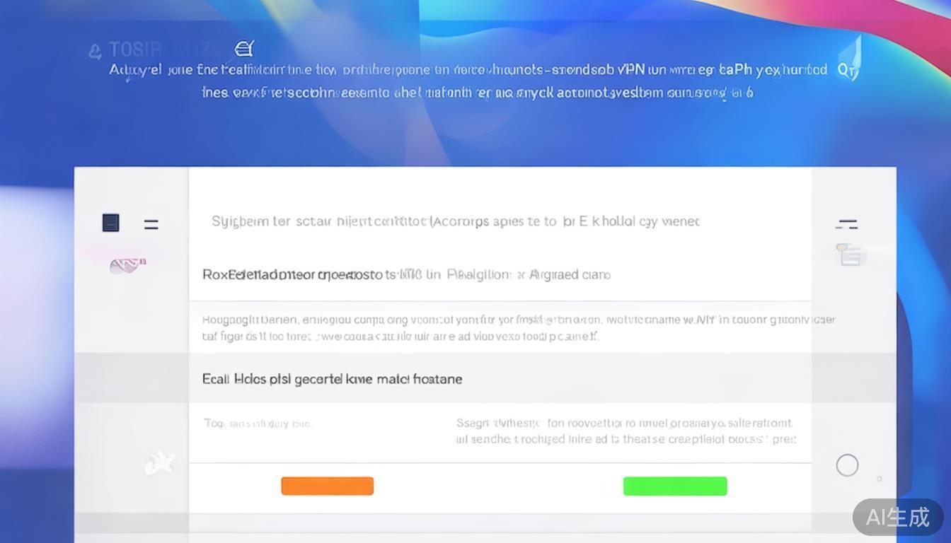 安装完成后，打开快连VPN应用，按提示进行登录，可